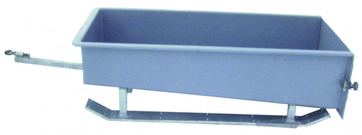 Traineau de transport tractable par motoneige ou quad