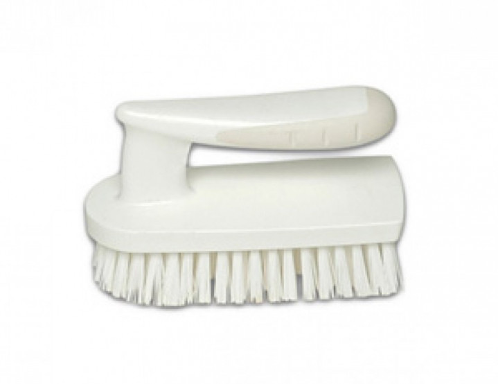 Brosse à poignée fibre PBT mi-dure blanc S/30 - Réf 5290