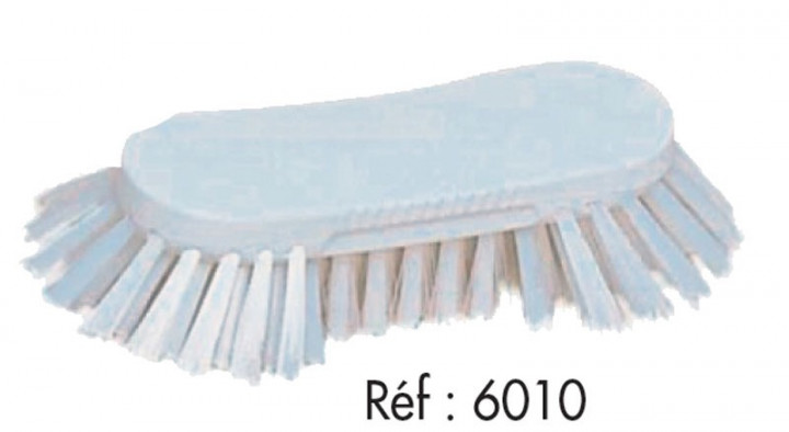 Brosse à main Polyester PBTmi-dur papillon S/30-40 - Réf 6010
