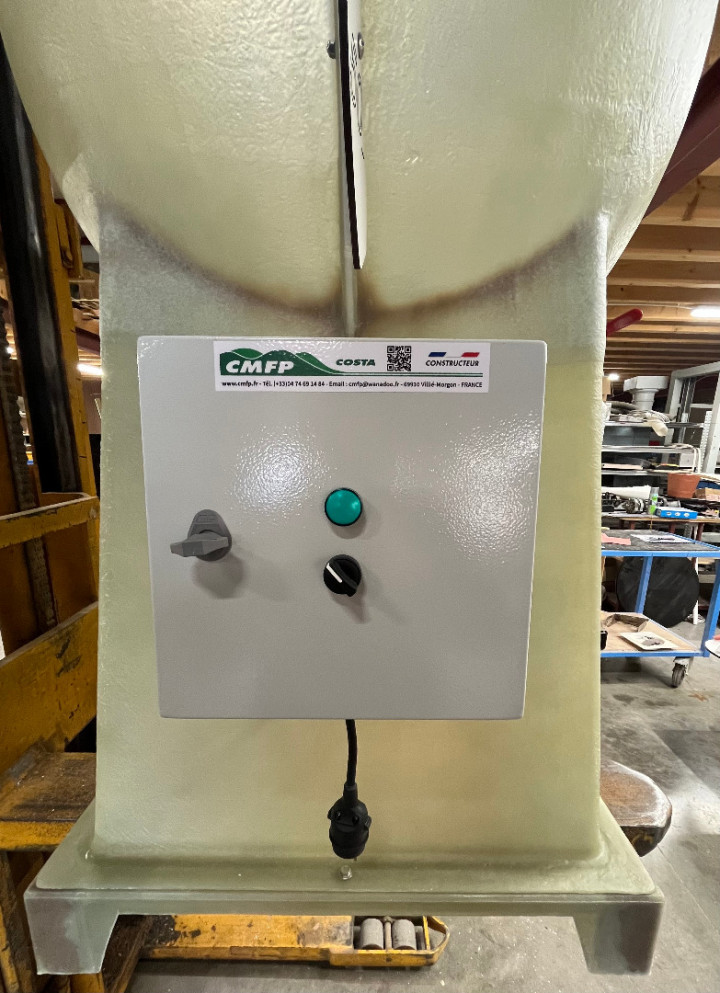 Dynamiseur pour Biodynamie 400L et 800L