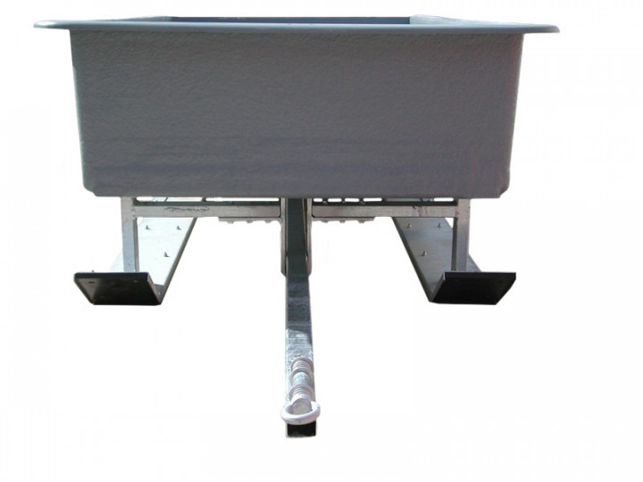 Traineau de transport tractable par motoneige ou quad